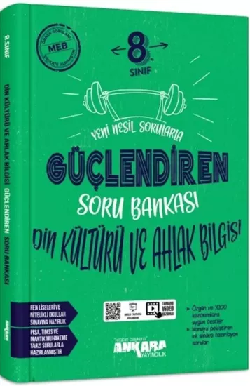 8. Sınıf Güçlendiren Din Kültürü Soru Bankası Ankara Yayıncılık