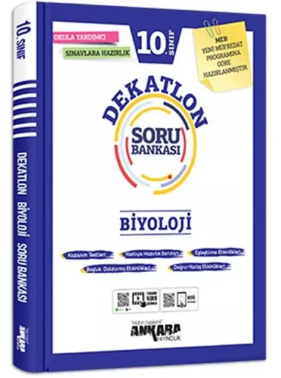 10. Sınıf Biyoloji Dekatlon Soru Bankası Ankara Yayıncılık