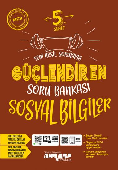 5. Sınıf Sosyal Bilgiler Güçlendiren Soru Bankası Ankara Yayıncılık