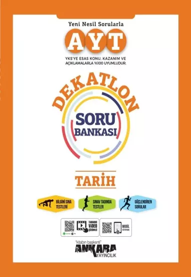 AYT Tarih Dekatlon Soru Bankası Ankara Yayıncılık
