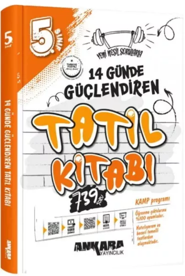 5. Sınıf 14 Günde Güçlendiren Tatil Kitabı Ankara Yayıncılık - Hemen Satın Al