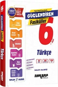 6. Sınıf Türkçe Güçlendiren Fasiküller Seti Ankara Yayıncılık - Hemen Satın Al