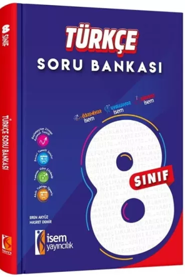8. Sınıf Türkçe Soru Bankası İsem Yayıncılık - Hemen Satın Al