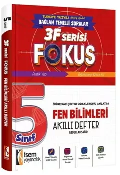 5. Sınıf Fen Bilimleri 3F Fokus Akıllı Defter İsem Yayıncılık - Hemen Satın Al