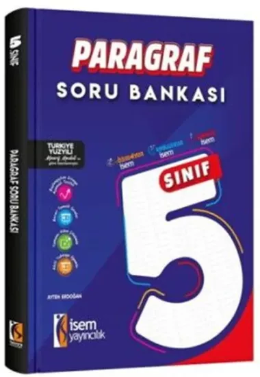 5. Sınıf Paragraf Soru Bankası İsem Yayıncılık - Hemen Satın Al