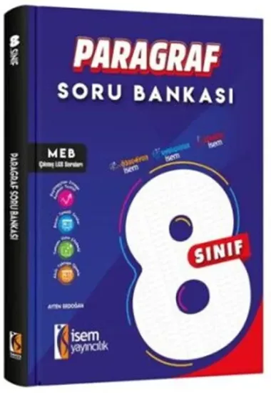 8. Sınıf Paragraf Soru Bankası İsem Yayıncılık - Hemen Satın Al