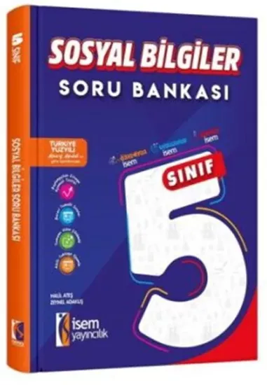 5. Sınıf Sosyal Bilgiler Soru Bankası İsem Yayıncılık - Hemen Satın Al