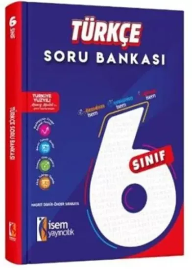 6. Sınıf Türkçe Soru Bankası İsem Yayıncılık - Hemen Satın Al