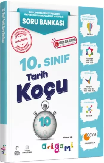10. Sınıf Tarih Origami Soru Bankası Muba Yayınları - Hemen Satın Al