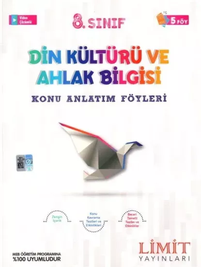 8. Sınıf Kronometre Din Kültürü Konu Anlatım Föyü Limit Yayınları