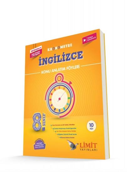 Limit 8. Sınıf Kronometre İngilizce Konu Bitirme Föyü