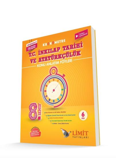 Limit 8. Sınıf Kronometre T.C. İnkılap Tarihi Ve Atatürkçülük Konu Bitirme Föyü