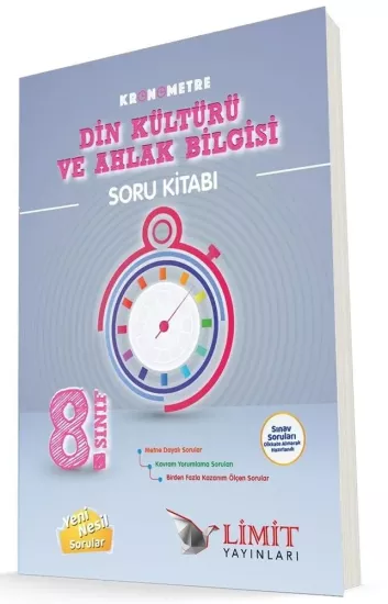 8. Sınıf Kronometre Din Kültürü Soru Kitabı Limit Yayınları