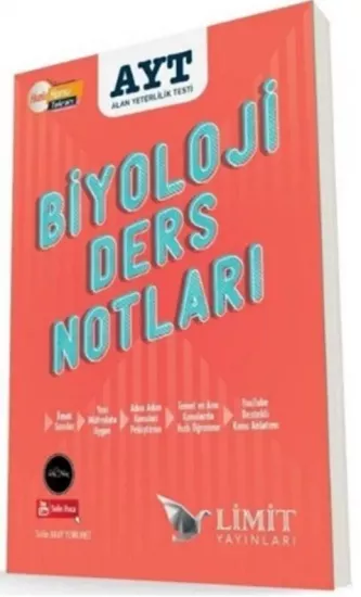 AYT Biyoloji Ders Notları Limit Yayınları