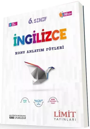 6. Sınıf İngilizce Konu Anlatım Föyleri Limit Yayınları