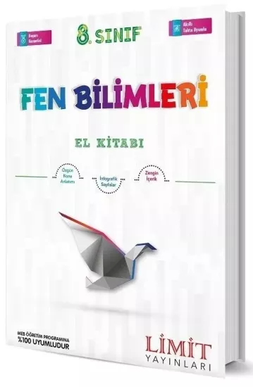 8. Sınıf Fen Bilimleri El Kitabı Limit Yayınları