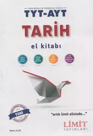 TYT - AYT Tarih El Kitabı Limit Yayınları