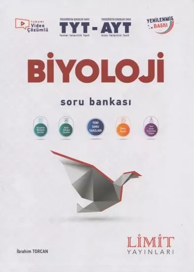 2025 TYT AYT Biyoloji Soru Bankası Limit Yayınları - Hemen Satın Al