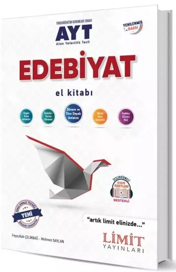 AYT Edebiyat El Kitabı Limit Yayınları - Hemen Satın Al