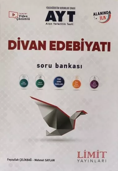 AYT Divan Edebiyatı Soru Bankası Limit Yayınları - Hemen Satın Al