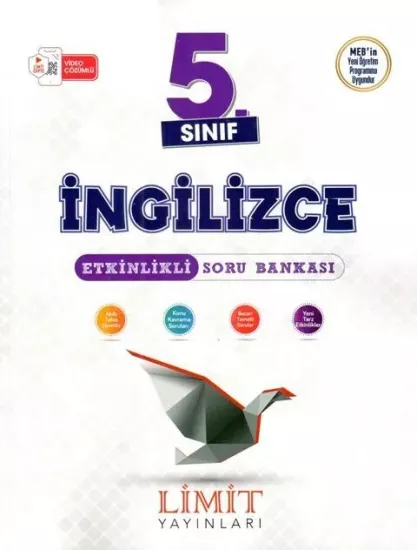 5. Sınıf İngilizce Etkinlikli Soru Bankası Limit Yayınları - Hemen Satın Al