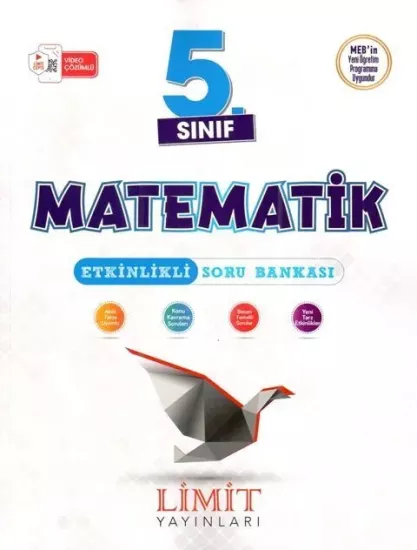 5. Sınıf Matematik Etkinlikli Soru Bankası Limit Yayınları - Hemen Satın Al