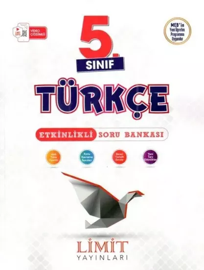 5. Sınıf Türkçe Etkinlikli Soru Bankası Limit Yayınları - Hemen Satın Al