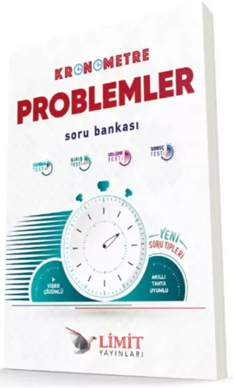 Kronometre Problemler Soru Bankası Limit Yayınları - Hemen Satın Al