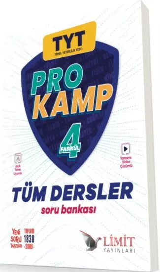 TYT Tüm Dersler Prokamp Soru Bankası Limit Yayınları - Hemen Satın Al