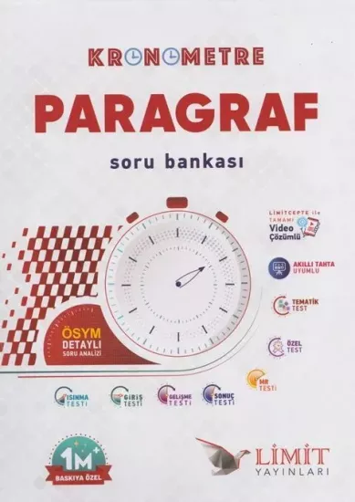 Kronometre Paragraf Soru Bankası Limit Yayınları - Hemen Satın Al