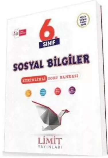 6. Sınıf Sosyal Bilgiler Etkinlikli Soru Bankası Limit Yayınları - Hemen Satın Al