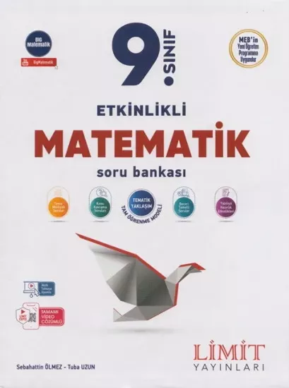 9. Sınıf Matematik Soru Bankası Limit Yayınları - Hemen Satın Al