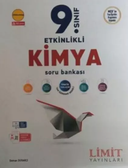 9. Sınıf Kimya Soru Bankası Limit Yayınları - Hemen Satın Al