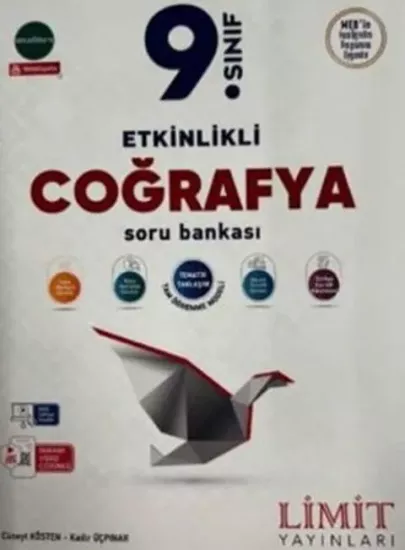 9. Sınıf Coğrafya Etkinlikli Soru Bankası Limit Yayınları - Hemen Satın Al