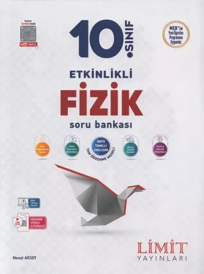 10. Sınıf Fizik Etkinlikli Soru Bankası Limit Yayınları - Hemen Satın Al