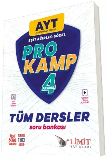 AYT Tüm Dersler Eşit Ağırlık Sözel Prokamp Soru Bankası Limit Yayınları - Hemen Satın Al