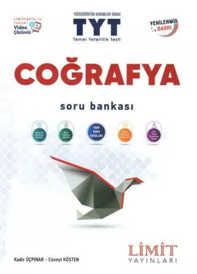 TYT Coğrafya Soru Bankası Limit Yayınları - Hemen Satın Al