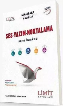 Ses Yazım Noktalama Soru Bankası Limit Yayınları - Hemen Satın Al