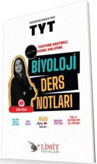 TYT Biyoloji Ders Notları Limit Yayınları - Hemen Satın Al