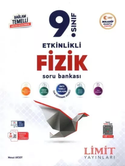 9. Sınıf Fizik Etkinlikli Maarif Soru Bankası Limit Yayınları - Hemen Satın Al