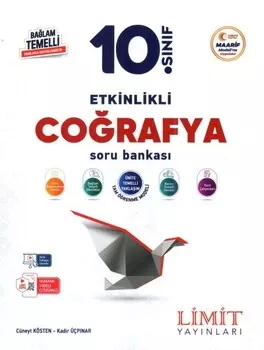 10. Sınıf Coğrafya Maarif Etkinlikli Soru Bankası Limit Yayınları - Hemen Satın Al
