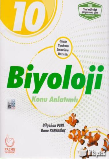 10. Sınıf Palme Yayınları Biyoloji Konu Anlatımlı Palme