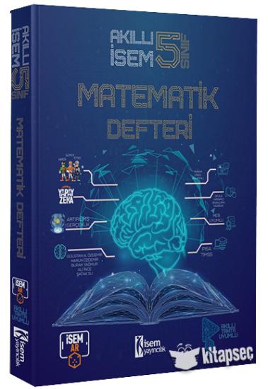 5. Sınıf Akıllı İsem Matematik Akıllı Defter
