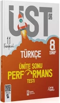 8. Sınıf Türkçe ÜST Ünite Sonu Performans Testi 11 Fasikül İsem Yayıncılık - Hemen Satın Al
