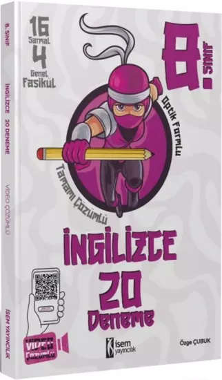 8. Sınıf İngilizce 20 Deneme İsem Yayıncılık - Hemen Satın Al