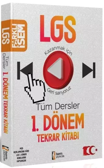 8. Sınıf LGS Tüm Dersler 1.Dönem Tekrar Kitabı İsem Yayıncılık - Hemen Satın Al
