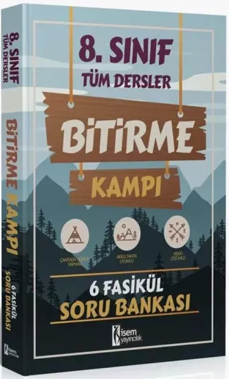8. Sınıf Tüm Dersler Bitirme Kampı 6 Fasikül Soru Bankası İsem Yayıncılık - Hemen Satın Al