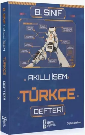 8. Sınıf Türkçe Akıllı Defteri İsem Yayıncılık - Hemen Satın Al