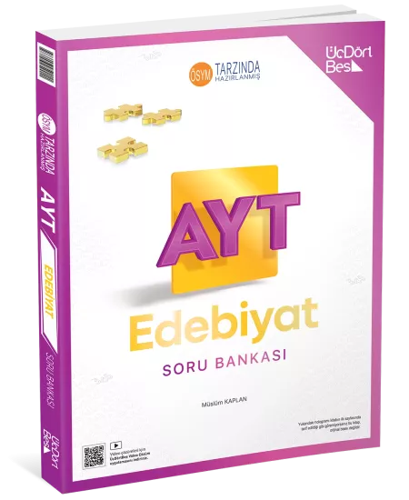 AYT Edebiyat Soru Bankası ÜçDörtBeş Yayınları
