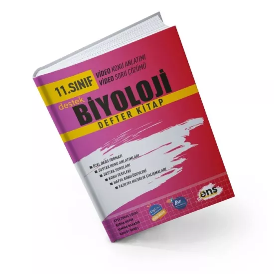 11. Sınıf Biyoloji Defter Kitap ENS Yayıncılık - Hemen Satın Al